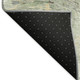 9' X 12' Lime Green And Ivory Floral Washable Indoor Outdoor Area Rug