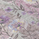 3' X 5' Lilac Ivory And Beige Floral Washable Indoor Outdoor Area Rug