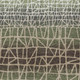 10' X 14' Fern Green Brown And Beige Geometric Washable Indoor Outdoor Area Rug