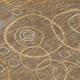 9' X 12' Brown Copper And Ivory Geometric Washable Indoor Outdoor Area Rug