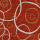8' X 10' Red And Ivory Geometric Washable Indoor Outdoor Area Rug