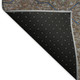 3' X 5' Chocolate Gray And Terra Cotta Oriental Washable Indoor Outdoor Area Rug