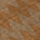 10' X 14' Rust And Beige Geometric Washable Indoor Outdoor Area Rug