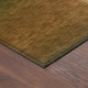 8' X 10' Blue Brown And Ivory Abstract Washable Indoor Outdoor Area Rug