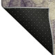 8' X 10' Plum And Wheat Abstract Washable Indoor Outdoor Area Rug