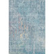 9' X 12' Blue And Gold Abstract Washable Area Rug With UV Protection