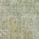 8' Sage Gold And Beige Abstract Washable Area Rug With UV Protection