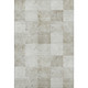 10' X 14' Beige Ivory And Taupe Geometric Washable Area Rug With UV Protection