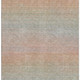 3' X 5' Coral Denim Blue And Salmon Striped Washable Area Rug With UV Protection
