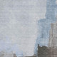 8' Sky Blue Chocolate And Taupe Abstract Washable Area Rug With UV Protection