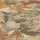 3' X 5' Copper Gray And Taupe Abstract Washable Area Rug With UV Protection