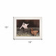 Bacon and Eggs 1 White Framed Print Wall Art
