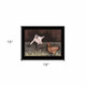 Bacon and Eggs 2 Black Framed Print Wall Art