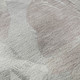 9' X 12' Taupe Ivory And Gray Floral Washable Area Rug With UV Protection