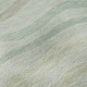10' X 14' Sage Taupe And Ivory Striped Washable Area Rug With UV Protection