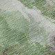 8' X 10' Green Purple And Ivory Abstract Washable Area Rug With UV Protection