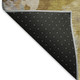 8' X 10' Gold Ivory And Gray Abstract Washable Area Rug With UV Protection