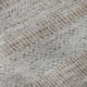 9' X 12' Linen Gray And Taupe Striped Washable Area Rug With UV Protection