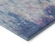 10' X 14' Blue Blush And Ivory Abstract Washable Area Rug With UV Protection