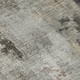 5' X 8' Gray Rust And Ivory Abstract Washable Area Rug With UV Protection