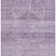 9' X 12' Plum And Lavender Oriental Washable Area Rug With UV Protection