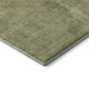 10' X 14' Artichoke Green And Copper Abstract Washable Area Rug With UV Protection