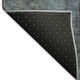 10' X 14' Blue Charcoal And Gray Abstract Washable Area Rug With UV Protection