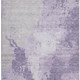 5' X 8' Plum And Lavender Abstract Washable Area Rug With UV Protection