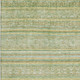 3' X 5' Green Gold And Beige Striped Washable Area Rug With UV Protection