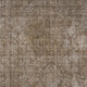 10' X 14' Brown And Taupe Abstract Washable Area Rug With UV Protection