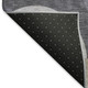 8' Purple Gray And Beige Geometric Washable Round Rug With UV Protection