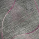 5' X 8' Pink Gray And Silver Abstract Washable Area Rug With UV Protection