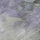 5' X 8' Lavender Gray And Silver Abstract Washable Area Rug With UV Protection