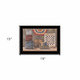 God Bless America 3 Black Framed Print Wall Art