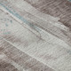 10' X 14' Taupe Blue And Ivory Abstract Washable Area Rug With UV Protection