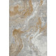 9' X 12' Graphite Beige And Ivory Abstract Washable Area Rug With UV Protection