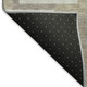 8' Khaki Beige And Gray Abstract Geometric Washable Round Rug With UV Protection