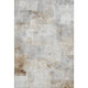 9' X 12' Beige Gray And Silver Abstract Washable Area Rug With UV Protection
