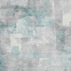 3' X 5' Teal Gray And Silver Abstract Washable Area Rug With UV Protection