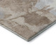 9' X 12' Rust Gray And Ivory Abstract Washable Area Rug With UV Protection