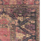 8' X 10' Salmon And Charcoal Oriental Washable Area Rug With UV Protection