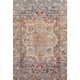 9' X 12' Copper Gray And Ivory Oriental Washable Area Rug With UV Protection
