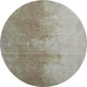 8' Taupe And Beige Abstract Washable Round Rug With UV Protection