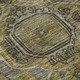 8' X 10' Brown And Gray Oriental Washable Area Rug With UV Protection