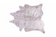 6' X 7' Gray Cowhide Cowhide Print Area Rug