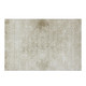 3' X 5' Beige And Ivory Oriental Washable Area Rug With UV Protection