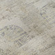 8' X 10' Linen And Beige Oriental Washable Area Rug With UV Protection