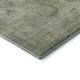 8' X 10' Sage And Gray Oriental Washable Area Rug With UV Protection
