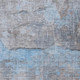 3' X 5' Sky Blue Gray And Silver Abstract Washable Area Rug With UV Protection