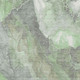 10' X 14' Green Gray And Ivory Floral Washable Area Rug With UV Protection